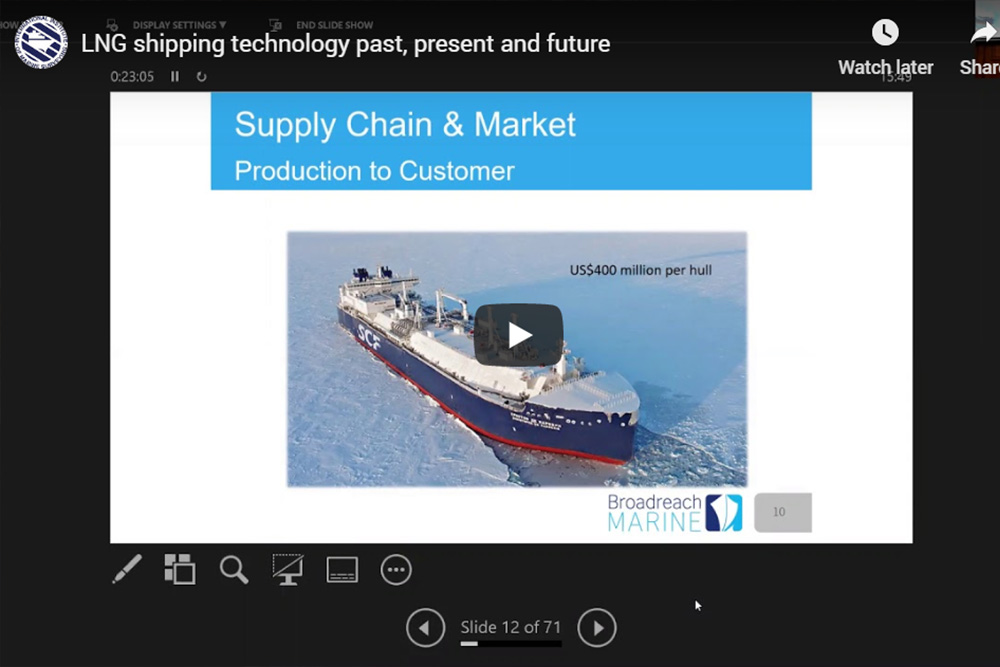 LNG shipping technology past, present and future